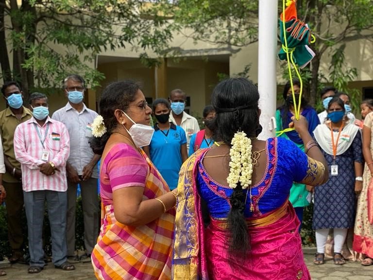 The Independence Day was celebrated in Sri Malolan College of Arts and Science with National fervor on 15th August 2022.